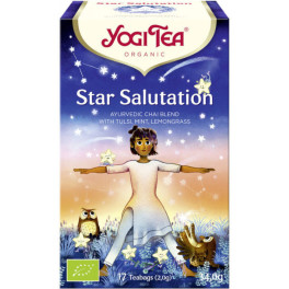 Yogi Tea Star Salutation 17 Infusões Orgânicas