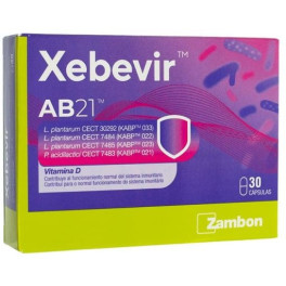 Zambon Zambom Xebevir Ab21 Vitamina D 30 Cápsulas