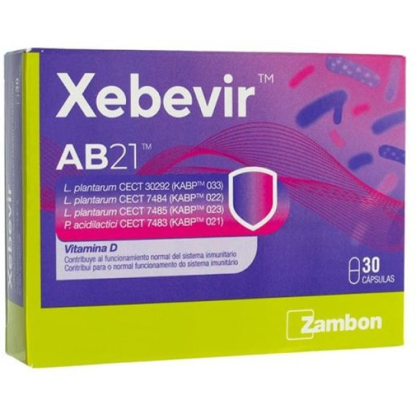 Zambon Zambom Xebevir Ab21 Vitamin D 30 Kapseln