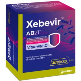 Zambon Zambom Xebevir Ab21 Vitamin D 30 Sticks