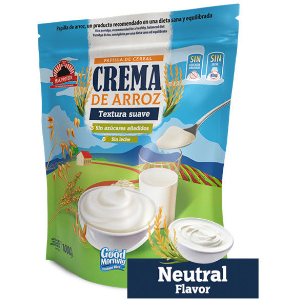 Max Protein Crema Arroz 1 Kg