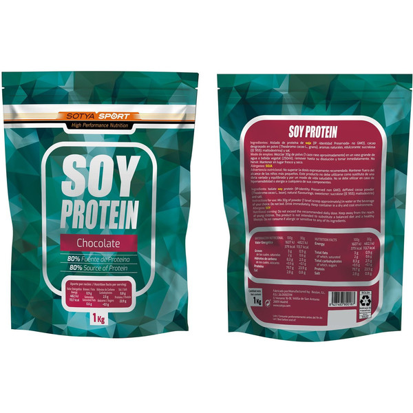 Sotya Soy Protein 80% Chocolate 1kg