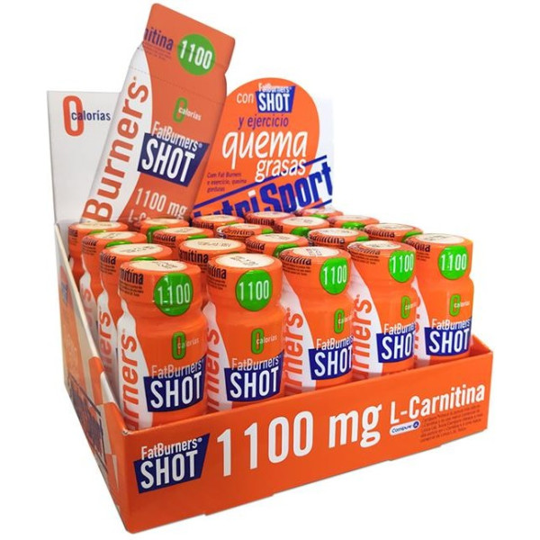 Nutrisport Fat Burners 20 Shots X 60 Ml