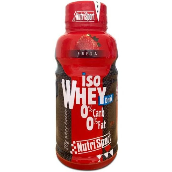 Nutrisport Iso Whey Drink Protein 12 Botellas X 330 Ml