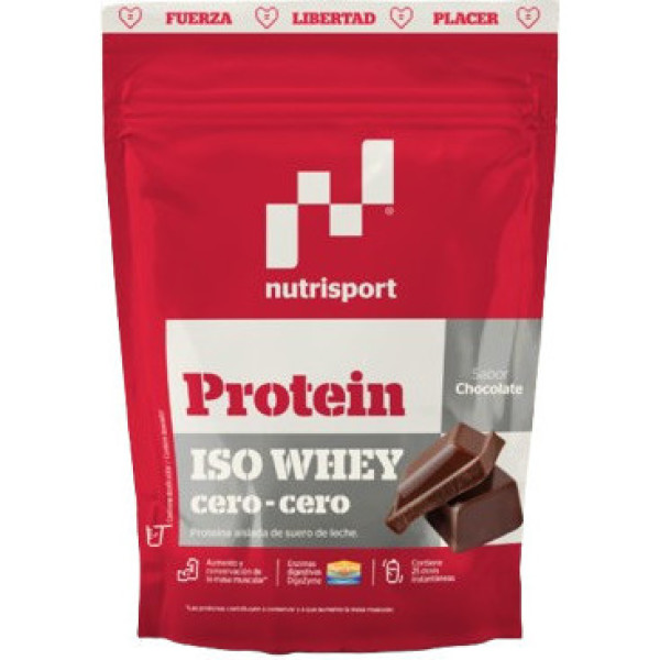 Nutrisport Iso Whey Cero.cero Doypack 500 Gr