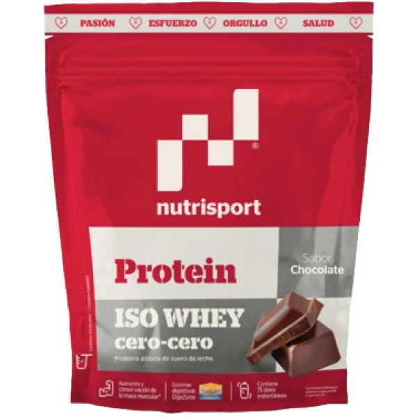 Nutrisport Iso Whey Cero.cero Doypack 1.5 Kg