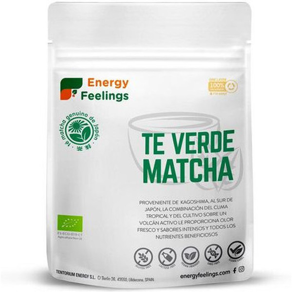 Energy Feelings Te Verde Matcha Polvo 200 Gr Eco Vegan Sg