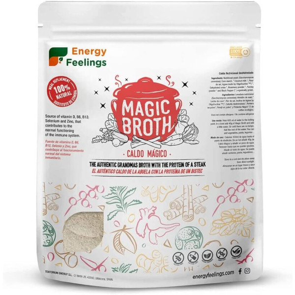 Energy Feelings Magic Broth Eiwitbouillon 500 Gr Eco Vegan Sg