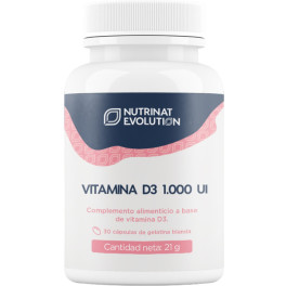 Nutrinat Evolution Vitamina D3 1000ui 30 capsule