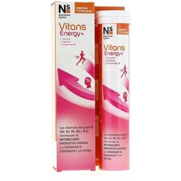 Voedingssysteem Vitans Energy+ 20 Comp Eferv