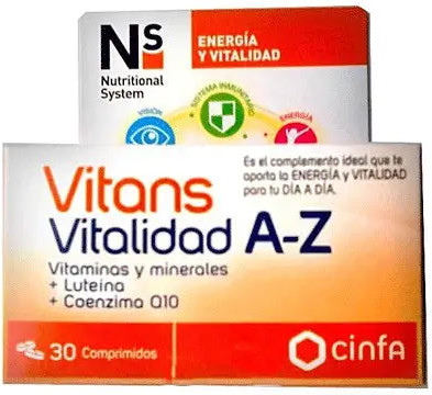 ErnäHrungssystem Vitans Vitality A-Z 30 Comp-image