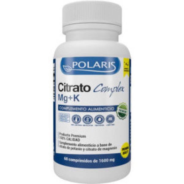 Polaris Citrato Complex Mg+k 60 Comp