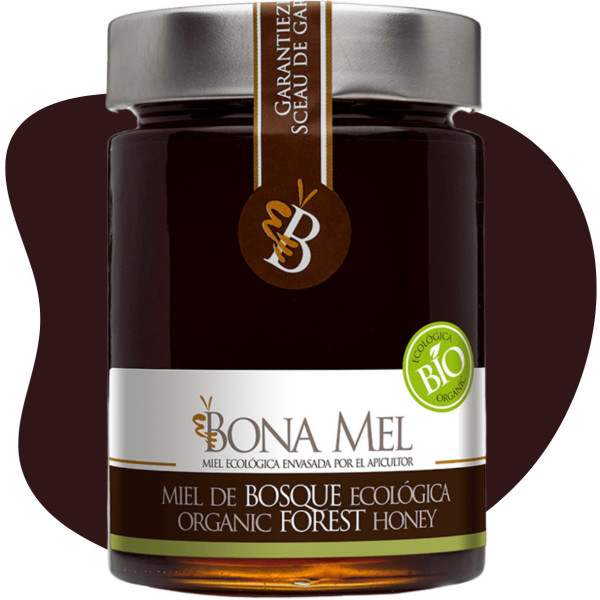 Frasco de vidro Bonamel Forest Honey 900 Gr Bio
