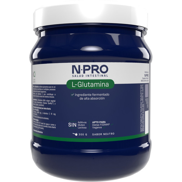 Npro L-glutamina Confort Intestinal 300 G De Polvo