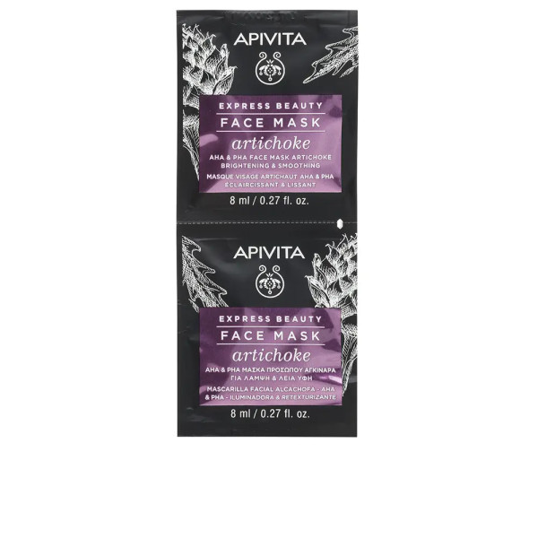 Apivita Express Beauty Mascarilla Iluminadora Y Retexturizante 2 X 8 Ml Unisex
