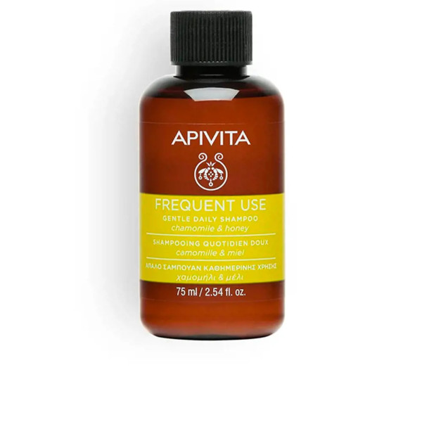 Apivita Champú Suave De Uso Diario Con Camomila Y Miel 75 Ml Unisex