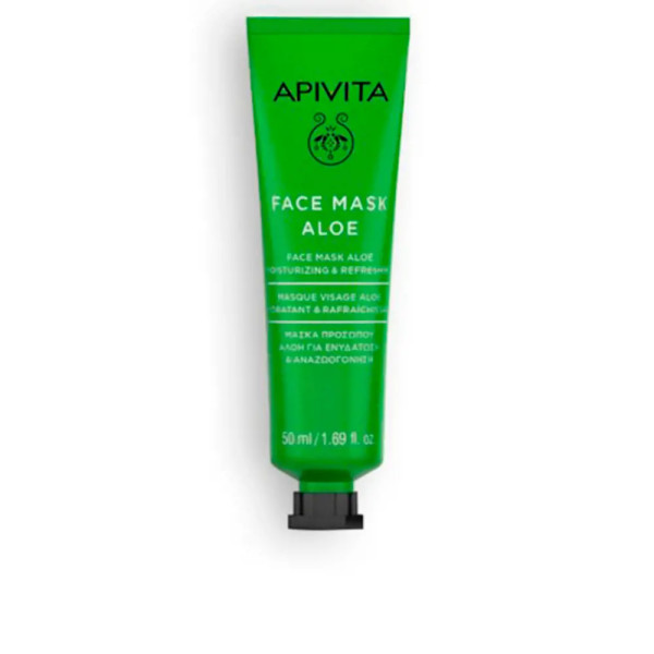 Apivita Mascarilla Facial Hidratante Refrescante Con Aloe 50 Ml Mujer
