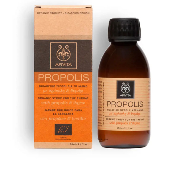 Apivita Jarabe Biológico Para La Garganta 150 Ml Unisex