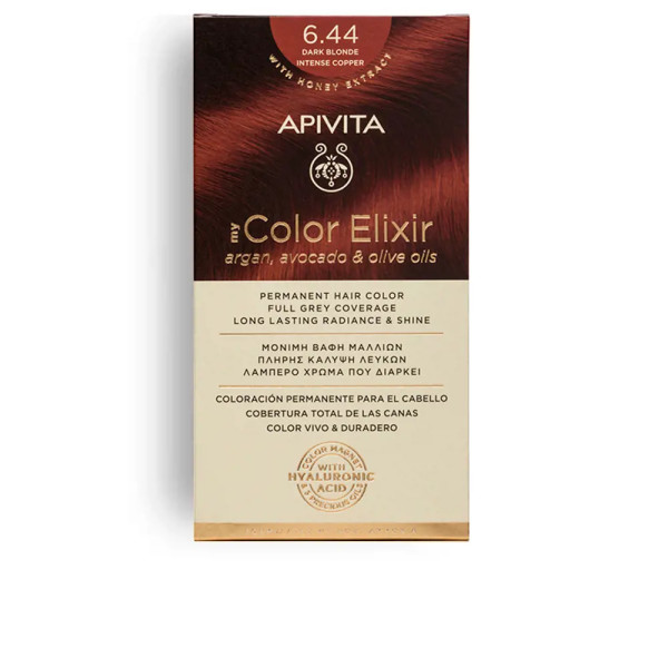 Apivita My Color Elixir Coloración Permanente 6.44 1 U Unisex