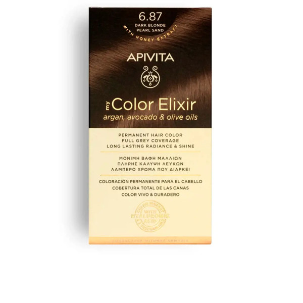 Apivita My Color Elixir Coloración Permanente 6.87 1 U Unisex