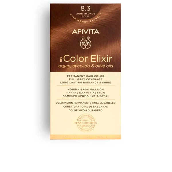 Apivita My Color Elixir Coloración Permanente 8.3 1 U Unisex