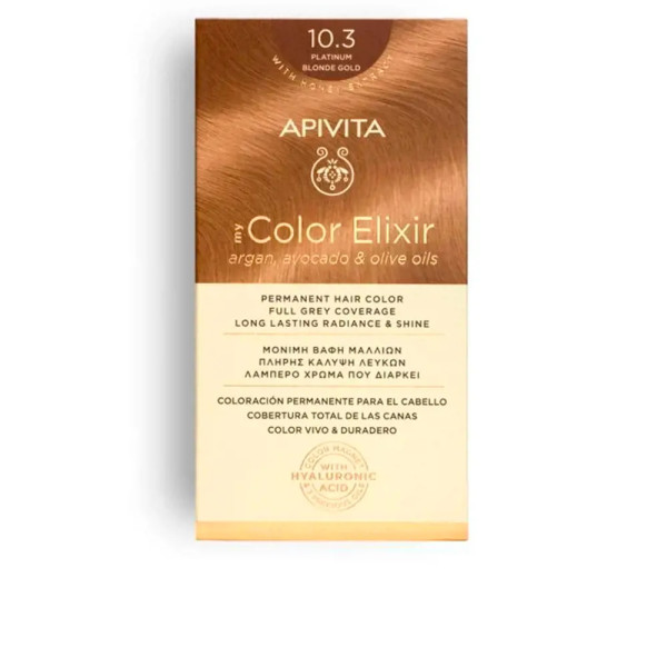 Apivita My Color Elixir Permanente Coloration 10.3 1 U Unisex