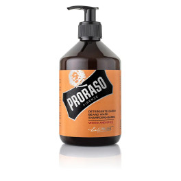 Proraso Wood And Spice Champú Para Barba 500 Ml Unisex