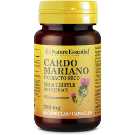 Nature Essential Cardo Mariano (ext. Seco) 200 Mg 50 Caps