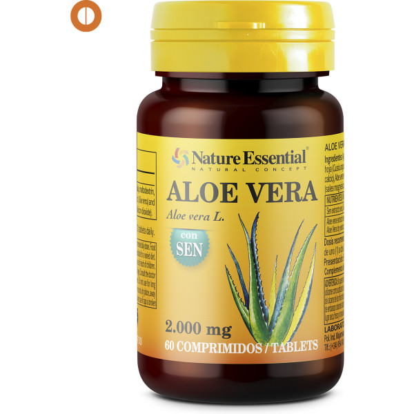Nature Horizonts Aloe Vera 2000 mg mit Sen 60 Comp