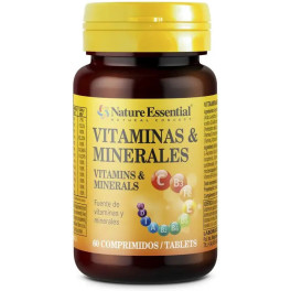 Nature Essential Vitaminas Y Minerales 60 Comp