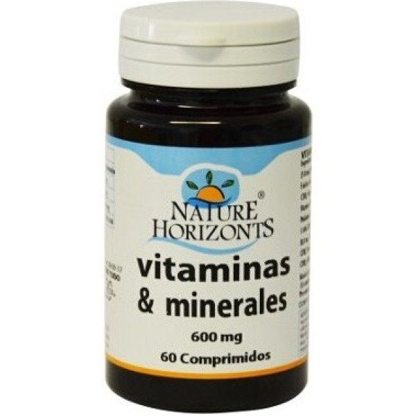 Nature Horizons Vitamines et Minéraux 60 Comp