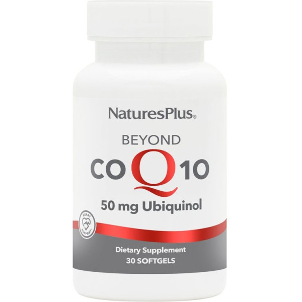Natures Plus Beyond Co Q10 Ubiquinol 50 Mg 30 Perlas