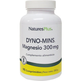 Natures Plus Dyno-mins Magnésio 300 Mg 90 Comp