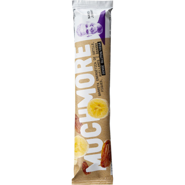 Muchmore Dadel Vijg, Hazelnoot en Banaan Energiereep 35 Gr