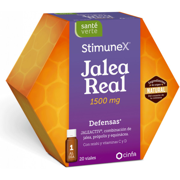 Sante Verte Santé Verte Geléia Real Vital+ Energ 20 Frascos 10 Ml