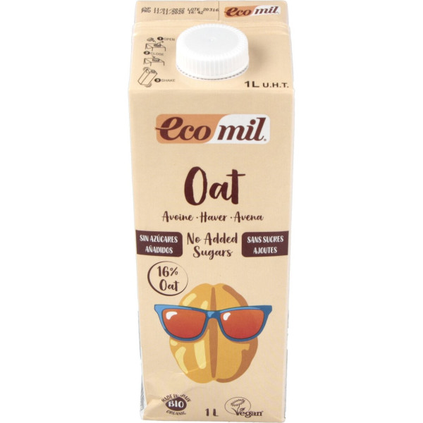 Ecomil Bevanda Vegetale all'Avena 6 Unità X 1 Lt