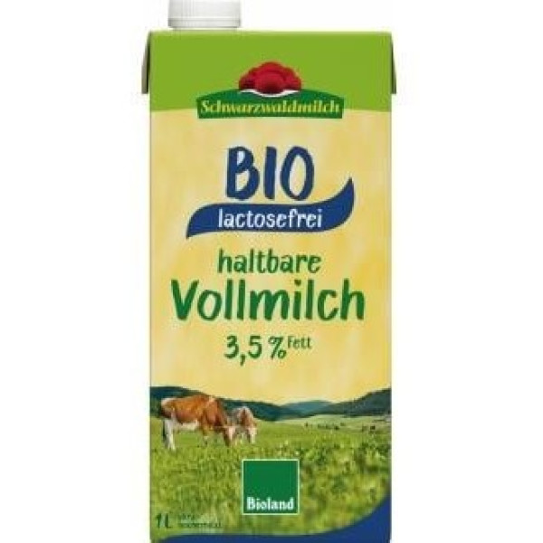 Schwarzwalder Leche De Vaca Entera 3.5% 1 Lt Bio S/lactosa