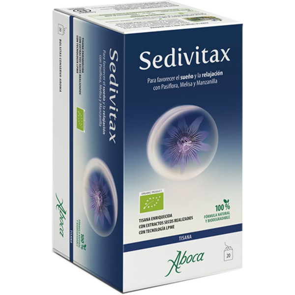 Aboca Sedivitax Tisana 20 Bolsitas