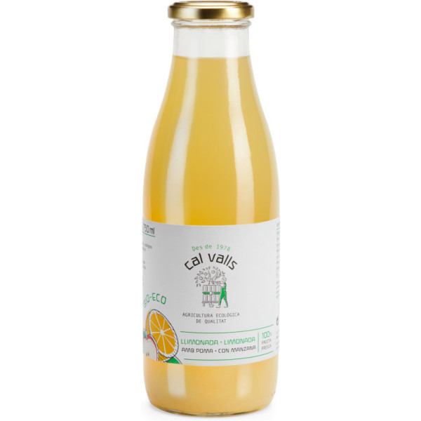 Cal Valls Limonade mit Apfel ohne Zuckerzusatz 750 ml Eco