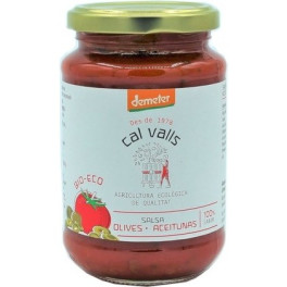 Cal Valls Tomatensauce mit grünen Oliven 350 Gr