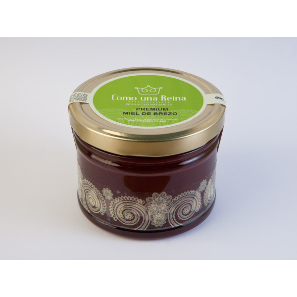 Als een koningin Heather Honey glazen pot 1 kg