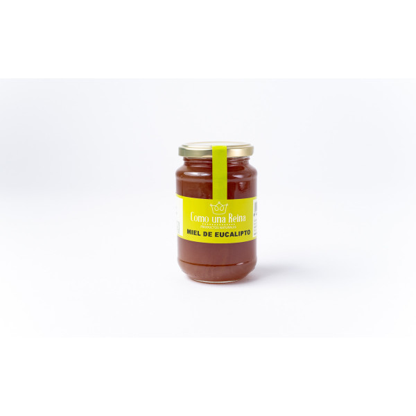 Like a Queen Pot en Verre Premium Miel d'Eucalyptus 600 Grs