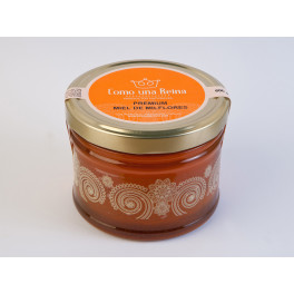 Comme une Reine Miflores Miel Premium Pot en Verre 600 Grs