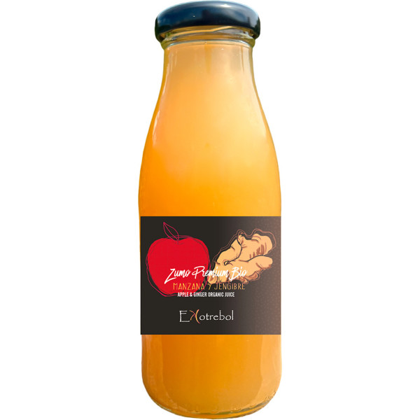 Ekotrebol Premium Suco de Maçã e Gengibre 250 Ml Bio