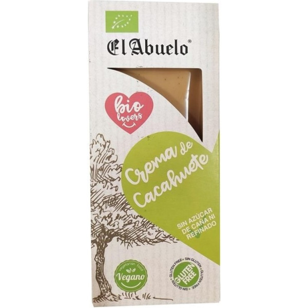 El Abuelo Eco Biolovers Nougat Manteiga de Amendoim 200 Gr Eco Sg Vegano