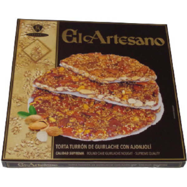 El Abuelo Turron Guirlache Gâteaux au Sésame 200 Gr Eco