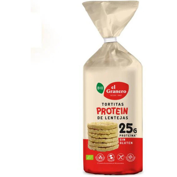 El Granero Integral Linsenprotein-Pfannkuchen 125 Gr Bio Vegan Glutenfrei