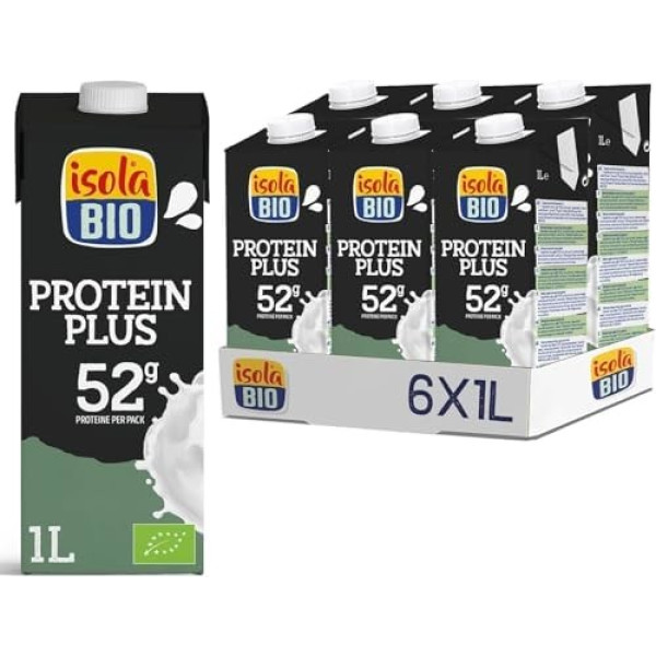 Isola Bebida Vegetal Protein Plus Bio Vegan 6 Uds X 1 L