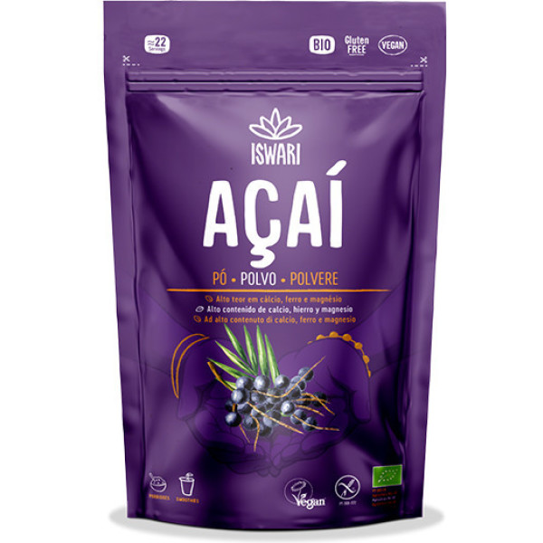 Iswari Acai Superfood lyophilisé 70 gr Bio