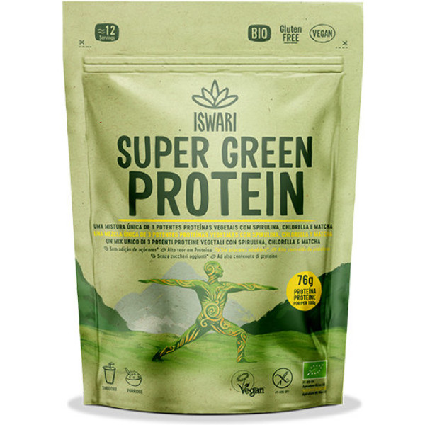 Iswari Super Green Protein Superfood 250 Gr Bio